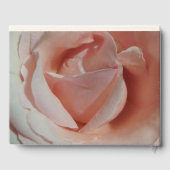 Roze roze bruidstagiaire gastenboek (Achterkant)