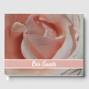 Roze roze bruidstagiaire gastenboek