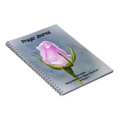  Roze Roze Bud Art Prayer Journal Notitieboek (Rechterzijde)
