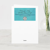  Roze Roze Bud Bijbel Verse Art Note Kaart (Achterkant)