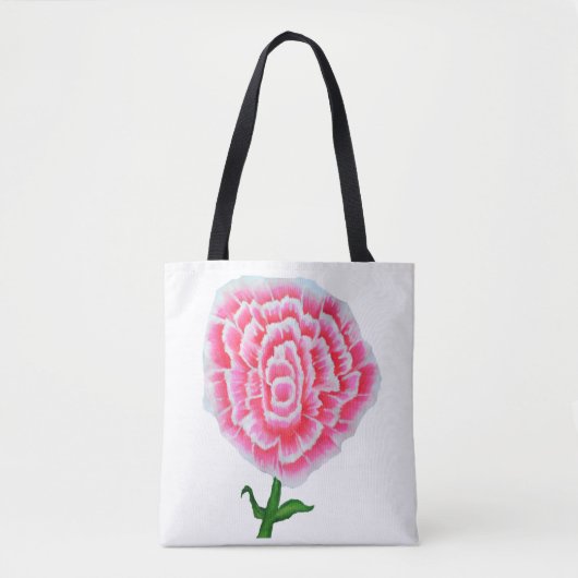 Roze roze Canvas tas voor schilderen (Voorkant)