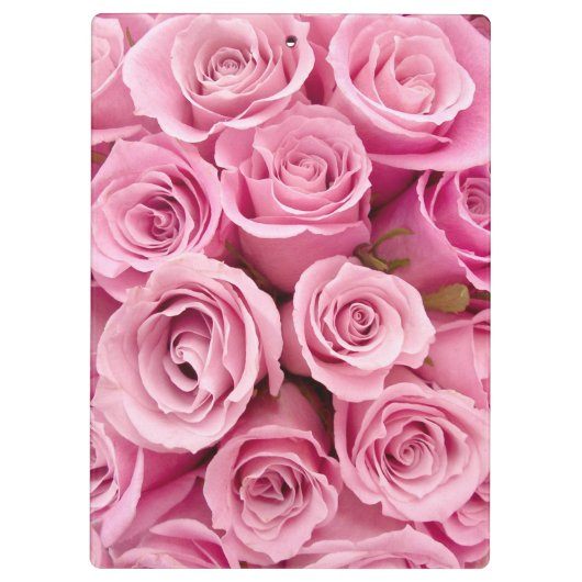 roze roze collage klembord (Achterkant)