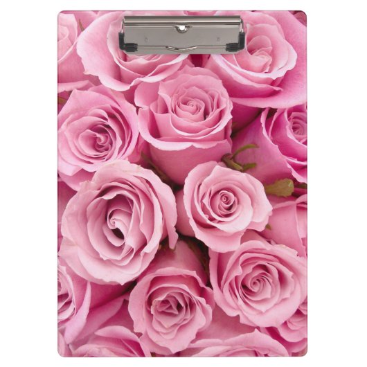 roze roze collage klembord (Voorkant)