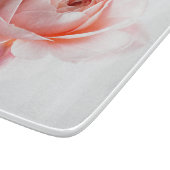 Roze roze decoratieve glazen snijvlak snijplank (Hoek)