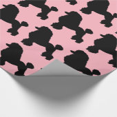 Roze, roze, door de roodhuid geïnspireerd omlooppa cadeaupapier (Hoek)