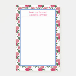 Roze roze druk post-it® notes