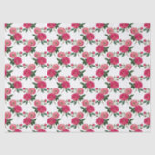 Roze roze druk tissuepapier (Voorkant)