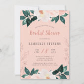 Roze, roze, elegant vrijgezellenfeest kaart (Voorkant)