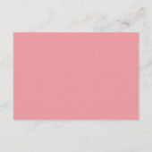 Roze roze en groene bladeren Boeken aanvragen Kaar Informatiekaartje (Achterkant)