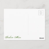  roze roze en kant Briefkaart (Achterkant)