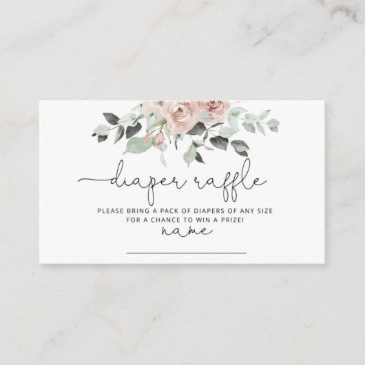 Roze, roze en roze, luidoperbiljet informatiekaartje (Voorkant)