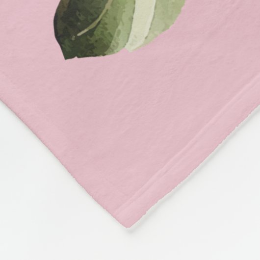  Roze Roze Fleece Deken (Hoek)