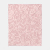 Roze roze fleece deken (Voorkant)