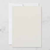 Roze Roze Gouden Rol Bruiloft Kaart (Achterkant)