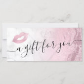 Roze roze goudglitter lippen marmer make-up arties (Voorkant)