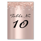 Roze roze goudschijven Vonk Blush Eenvoudig Kaart (Voorkant)