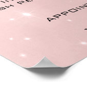 Roze roze grijze huid makreel ja knollen prijzen poster (Hoek)