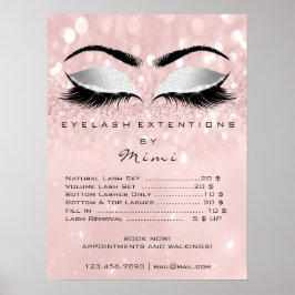 Roze roze grijze huid makreel ja knollen prijzen poster