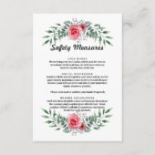 Roze roze groen voor olie informatiekaartje (Voorkant)