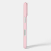 Roze Roze Grote Beginletters Monogram Eenvoudig Mi Case-Mate iPhone Case (Achterkant / Rechts)