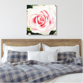 Roze Roze Hand-getrokken Potlood Crayon Art Print (Insitu (Slaapkamer))