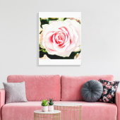 Roze Roze Hand-getrokken Potlood Crayon Art Print (Insitu (Woonkamer))