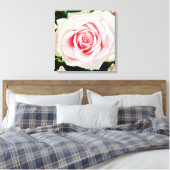 Roze Roze Hand-getrokken Potlood Crayon Art Print (Insitu (Slaapkamer))