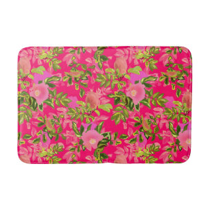 Roze roze heup, roze wild roos heup badmat
