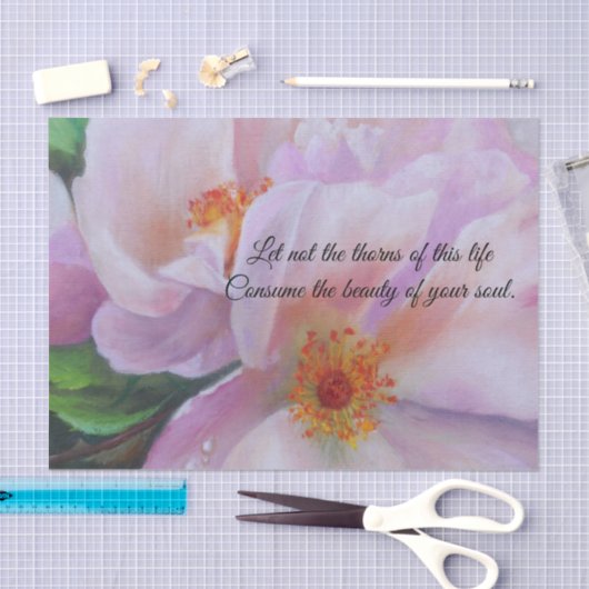 Roze Roze Inspirerend ontledingspapier Tissuepapier (Craft)