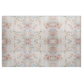 roze roze ivoor - rozen floreren stof (Fat Quarter)