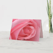 Roze roze kaart (Achterkant)