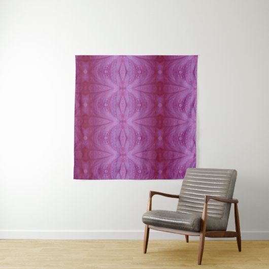 Roze roze kat ook Pouf Wandkleed (In Situ (horizontaal))