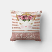 Roze roze kat princes floral