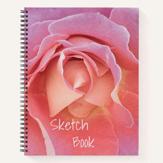 Roze roze ketch notitieboek (Voorkant)