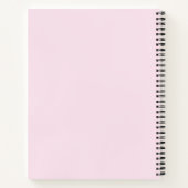 Roze roze ketch notitieboek (Achterkant)