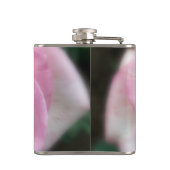 Roze Roze kolf Vanyl Verpakte kolf Heupfles (Achterkant)