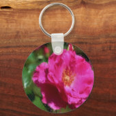 Roze roze krijtachtige Sleutelhanger (Voorkant)