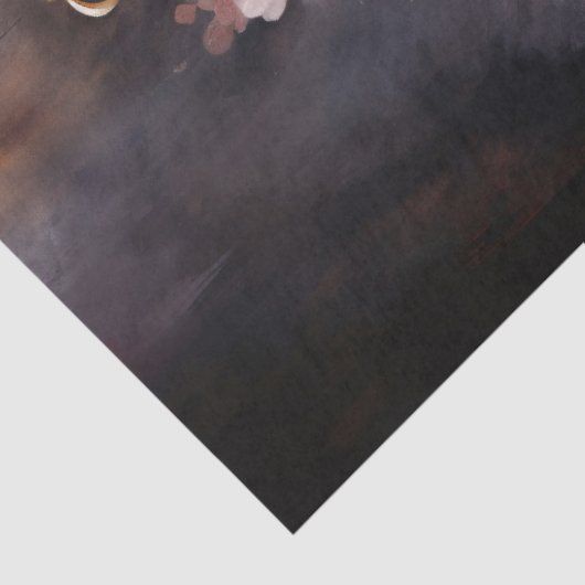 Roze Roze Kroonluchter Elegante Decoupage Tissuepapier (Detail)