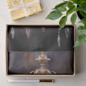 Roze Roze Kroonluchter Elegante Decoupage Tissuepapier (Geschenk)