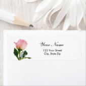 Roze roze label voor retouradres (Insitu)