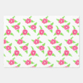 Roze Roze Lade Liner of Gift Wrap Set Inpakpapier Vel (Voorkant)