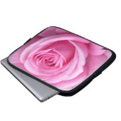 Roze roze laptophoes Romantisch Roos Hoesje tablet Laptop Sleeve (Voorkant onderkant)