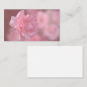 Roze roze loyaliteitskaart klantenkaartje (Voorkant / Achterkant)