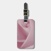 Roze roze Macro Bagagelabel (Voorkant verticaal)