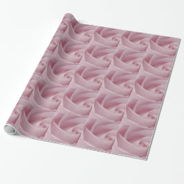 Roze roze Macro Cadeaupapier