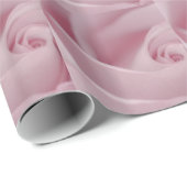 Roze roze Macro Cadeaupapier (Rol Hoek)