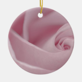 Roze roze Macro Keramisch Ornament