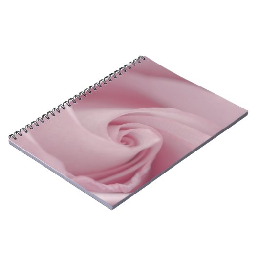 Roze roze Macro Notitieboek (Linkerzijde)