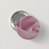 Roze roze Macro Ronde Button 3,2 Cm (Voorkant /achterkant)