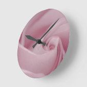 Roze roze Macro Ronde Klok (Hoek)